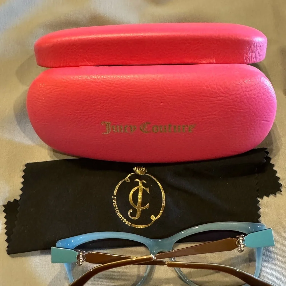 Juicy Couture Brown and Blue Women’s Eyeglasses